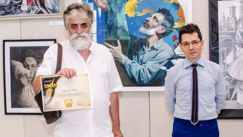 „Cele două lucruri care-mi umplu viața: PICTURA ȘI DRAGOSTEA” -  Gheorghe Miron