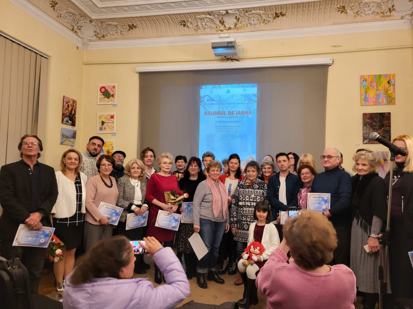 SALONUL DE IARNĂ – PRIMA EXPOZIȚIE DIN 2024